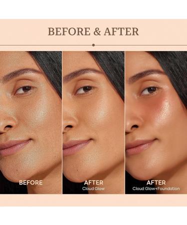 Cloud Glow Priming Foam | Brightening Pore Smoothing Primer | 40 mL for Flawless Glowing Skin | Long Lasting Makeup for All Skin Tones | International Shipping Available - Buy Online on SooperMarket.com