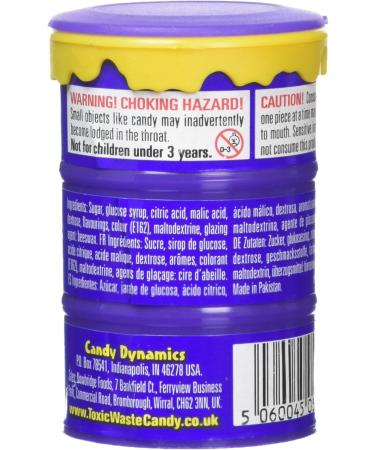 Toxic Waste Purple Drum Sour Candy 42 g - Buy Online on SooperMarket.com