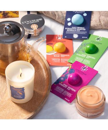 L'OCCITANE 3 in 1 Revitalizing Mask 6ml | Anti-Oxidant and Vitamin C Mask For All Skin Types | Revived and Glowing Skin - Buy Online on SooperMarket.com