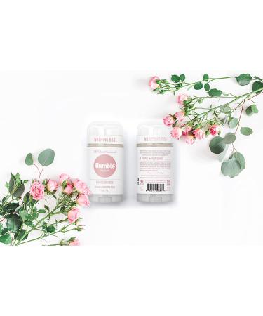 Humble Brands Vegan Aluminum Free Deodorant Stick - Moroccan Rose, 2.5 oz | All Natural, Sensitive Skin, Cruelty Free - Buy Online on SooperMarket.com