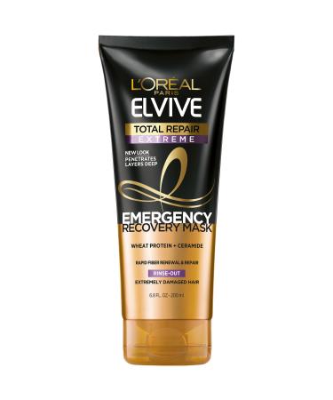 L'Or al Paris Hair Expert Total Repair Extreme Emergency Recovery Mask 6.8 fl. oz. (Packaging May Vary)