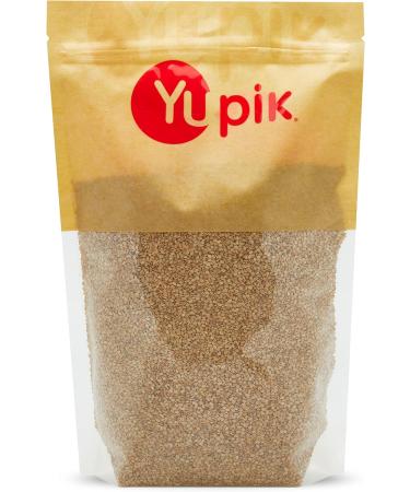Yupik Organic Brown Flax Seeds Non-GMO Vegan Gluten-Free 1Kg & Sesame Seeds (Natural) 1Kg Brown Flax Seeds + Sesame Seeds (Natural) 1Kg 1 kg (Pack of 1) - Buy Online on SooperMarket.com