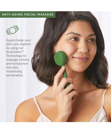 Shop PMD Personal Microderm Clean Smart Facial Cleansing Device - Olive | International Shipping Available - Buy Online on SooperMarket.com