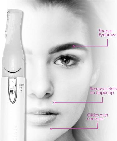 Finishing Touch Diamond Hair Remover with Light-Up Deluxe Mirror - E-Commerce Packaging - Buy Online on SooperMarket.com