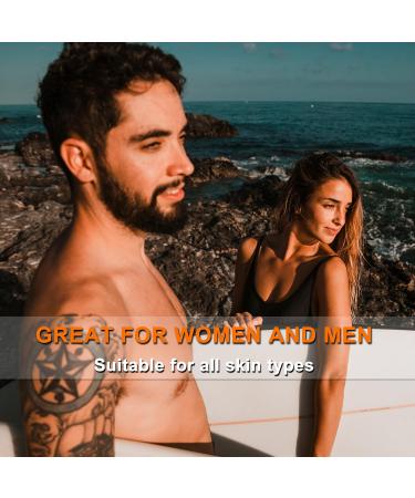 100ml Carrot Tanning Gel 3.38 fl.oz Intensive Sunbed Tanning Intensifying Oil Natural Tan Accelerator Lotion Rapid Long-Lasting Tanning Cream Achieve Brown Tan Skin in Summer Holiday Outdoor Beach - Buy Online on SooperMarket.com