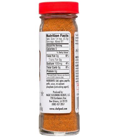 Chef Paul Prudhomme's Blackened Redfish Magic Seasoning Blend 2oz - Pack of 2 - Buy Online on SooperMarket.com