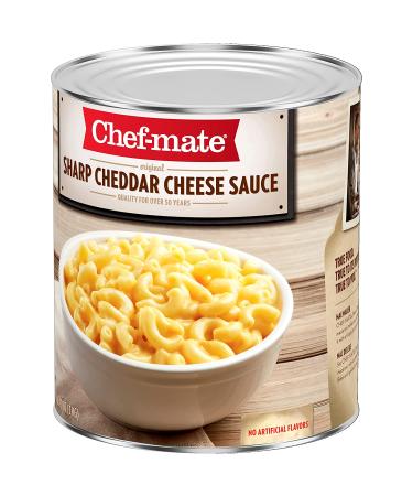 Chef-mate Sharp Cheddar Cheese Sauce & Queso 6 lb 10 oz (#10 Can Bulk) - Perfect for Superbowl Party Supplies - Buy Online on SooperMarket.com