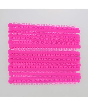 1000PCS Dental Orthodontic Ligature Ties - Elastic Multi Color Rubber Bands for Teeth - Dentist Tools and Material - Buy Online on SooperMarket.com