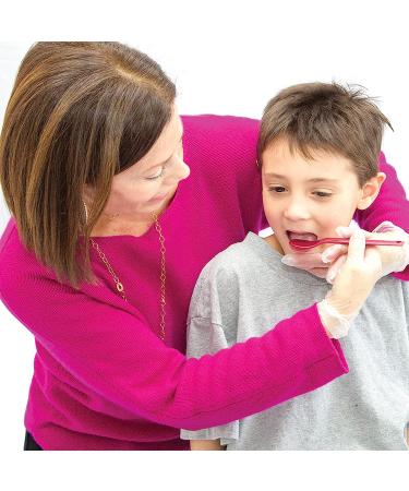TalkTools Bumpy Maroon Spoons - Set of 12 | Oral Motor Therapy Tools - Buy Online on SooperMarket.com
