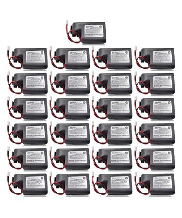 25 Pack 6V MR-BAT6V1SET 2CR17335A WK17 Battery for M80 Driver J4 servo System 1800mAh with White Plug