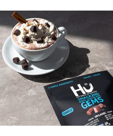Hu Simple Gems 3 Pack | Organic Paleo Snacking Chocolate Chips | Non GMO & Kosher | Perfect for Baking & Snacking | 3.5oz Each - Buy Online on SooperMarket.com
