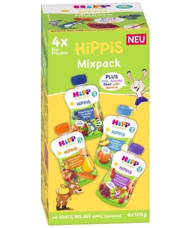 HiPP children's food HiPP organic for children HiPPiS 4-pack (4x4x100g)