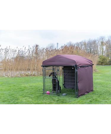 Trixie Deluxe Outdoor Dog Kennel System - Portable, Expandable, Lockable, Foldable, UV Protection - Medium Side Panel - Buy Online on SooperMarket.com