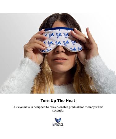 Medcosa Moist Heat Eye Bag - Soothing Heated Eye Mask for Dry Eyes & Migraines - Buy Online on SooperMarket.com
