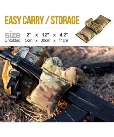 OneTigris Shooting Rest Bag - Filled Rear Sandbag for Rifles & Hunting in Multicam - Buy Online on SooperMarket.com
