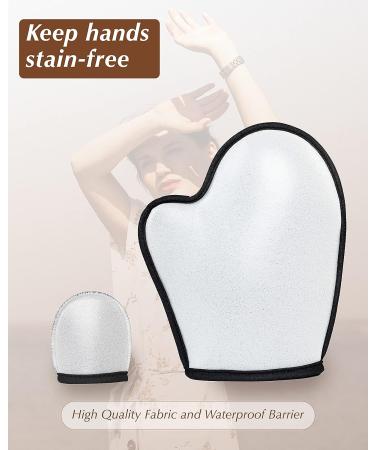 3-in-1 Self Tanning Mitt Applicator Kit with Back Lotion Applicator - Ultra Soft Glove for Self-Tan Application - Buy Online on SooperMarket.com