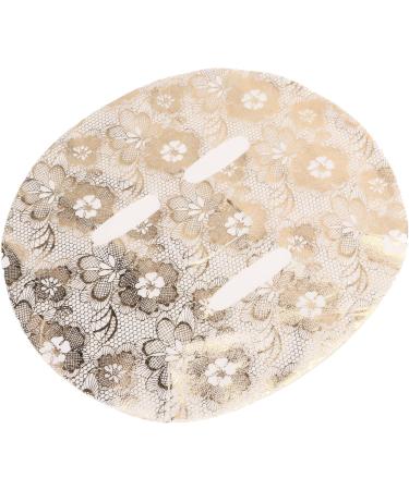 Cut Face Mask Face Eye Mask Paper Sheet Paper Sheet Masks Disposable Pre Cut Face Eye Mask Paper Sheet Perfect Coverage Wet Compressed Flower Gold Fabric Under Eye Mask Disposable - Buy Online on SooperMarket.com