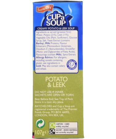 Batchelors Creamy Potato and Leek Cup a Soup 4 Sachets 107g - Buy Online on SooperMarket.com