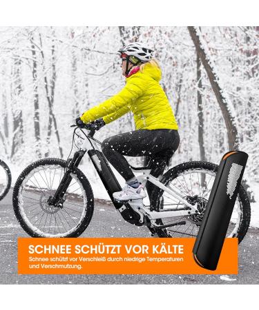 Anzome eBike Battery Protective Cover - 30-41 cm | Extend Battery Life & Protect Against Cold & Dirt for Bosch Haibike KTM Cube | Essential eBike Accessories - Buy Online on SooperMarket.com