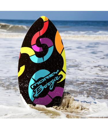 Morey 37.5 Wood Skimboard with Grip Pad - Ideal for Kids and Adults - Buy Online on SooperMarket.com