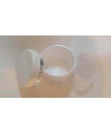 10 Pack 30ml Double Layer Plastic Cosmetic Jars - Empty Containers for Beauty & Health with Screw Lid - Perfect for Travel & DIY - Buy Online on SooperMarket.com