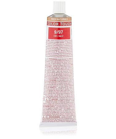 Wella Color Touch Rich Naturals 9/97 light blonde cendr brown 1 pack (1 x 60 ml) light blonde cendr brown 60 ml (1 pack)