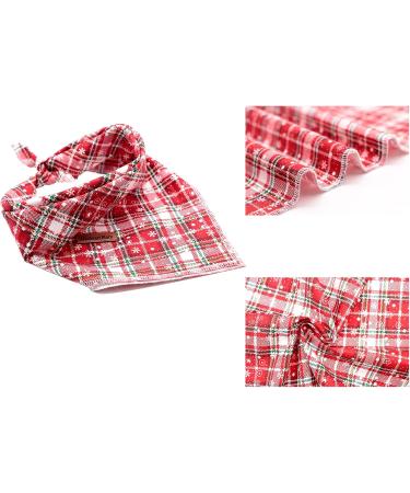 Lionheart Glory Dog Halter Adjustable Cotton Christmas Neckerchief for Large Dogs | Red Dog Kerchief | 1 Pack - Buy Online on SooperMarket.com