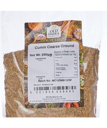 Old India Cumin Coarse Ground 250g - Premium Quality Spice for Cooking - Buy Online on SooperMarket.com