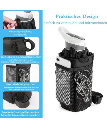 Seacool MTB Bike Bottle Holder - Waterproof Durable Bicycle Cup Holder for Drinks - 1PC Black - Buy Online on SooperMarket.com