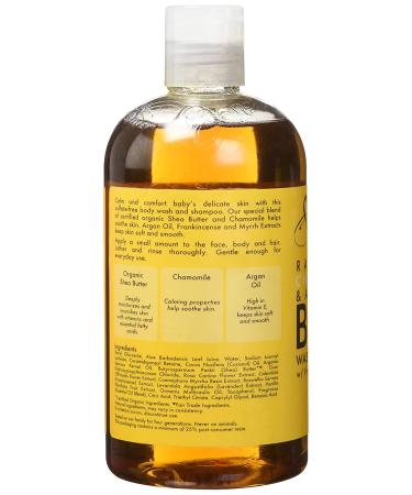 Shea Moisture Baby Shampoo & Wash 13 fl oz Chamomile & Argan Oil - 2 Pack | 384ml - Buy Online on SooperMarket.com