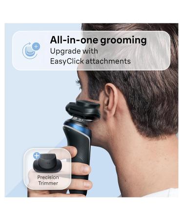 Braun Series 6 Electric Shaver for Men - 6172cc Wet & Dry Turbo & Gentle Modes Foil Shaver | 3 Piece Set - International Shipping Available - Buy Online on SooperMarket.com