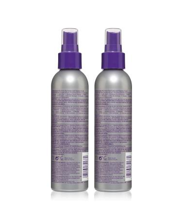 Jhirmack 10-in-1 Leave-In Conditioner Spray - Heat Protectant Detangler Softener & Repair | Vitamin E & B5 - Set of 2 (6 Fl Oz - Buy Online on SooperMarket.com