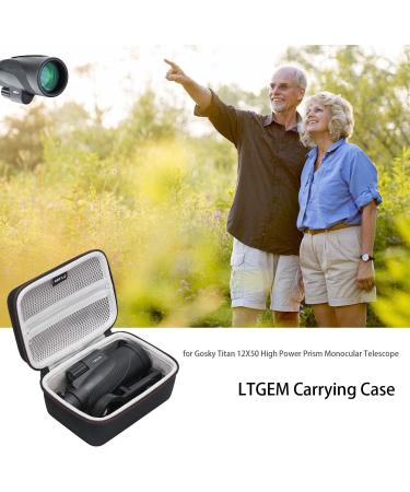 LTGEM Hard Carrying Case for Gosky 12X55, Titan 12X50, Pankoo 40X60 Monocular Telescope - Buy Online on SooperMarket.com