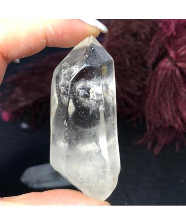 2pcs Natural Clear Crystal Rough Stone Polished Raw Gemstone Specimen Minerals Stone Home Decoration - Buy Online on SooperMarket.com