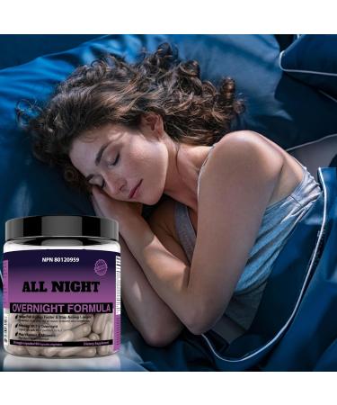 C+L ALL NIGHT : First Ever Overnight Keto Friendly Sleep Aid | MCT+ Vitamins & Immunity Complex | helps 24 HR keto support | All Natural & GF | 60 Caps - Buy Online on SooperMarket.com