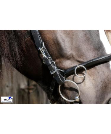 Buy Tysons Breeches Cavesson Leather - Extra Large Coldblood X-Full XX Full with Bit Attachment | Premium Quality Horse Tack - Buy Online on SooperMarket.com