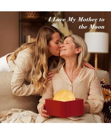 Mydethun 2024 LED 3D Moon Light - 16 Colors Wooden Base Remote Control USB Charging - Perfect Mother's Day Gift & Bedroom Lamp for Kids & Home D cor - Buy Online on SooperMarket.com