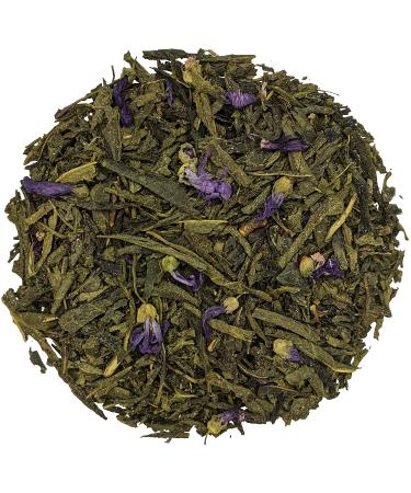 Simpli-Special Plum Kombucha Sencha Green Loose Leaf Tea | Hunan Province Green Tea with Kombucha Cultures | Gentle Refreshing Sweet Fruity Flavour | Great Hot or Iced | 500g in Resealable Pouch