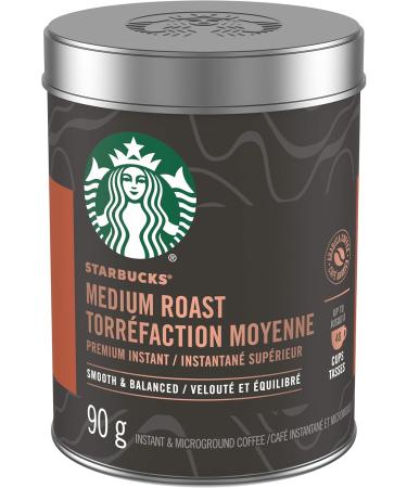 Starbucks Via Instant Italian Roast Dark Roast Coffee 8 Count & Medium Roast Premium Instant Coffee 90 g - Buy Online on SooperMarket.com