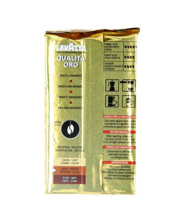 Buy Lavazza Coffee Qualit ORO (6 x 250g) - Premium Mocha Coffee - International Shipping Available - Buy Online on SooperMarket.com