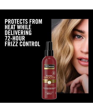 TRESemm Pro Collection Keratin Smooth Heat Protect Spray with keratin and marula oil heat protection up to 230 C* 200 ml 200 ml (Pack of 1) - Buy Online on SooperMarket.com