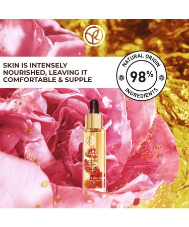 Yves Rocher Rose Oleo Infusion Serum - Nourishing Serum for Smooth Skin Reduces Fine Lines & Wrinkles 1 FL OZ | Ideal for Dry Skin - Buy Internationally - Buy Online on SooperMarket.com