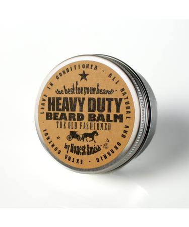 Honest Amish - Heavy Duty Beard Balm - 2 Ounce - Beard Conditioner