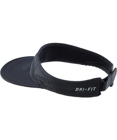 Nike Youth Featherlight Sun Visor - Black | Lightweight Sun Protection - Buy Online on SooperMarket.com