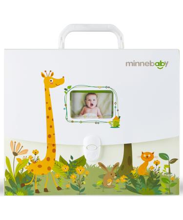 Baby Document Organizer, Baby Briefcase with 9 Folders