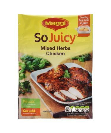 Maggi So Juicy Mixed Herbs Chicken Seasoning 30g