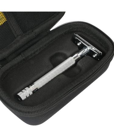 Khanka EVA Hard Travel Case for MERKUR DOVO Safety Razors 23C 42C 37C | Durable & Compact Design for International Shipping - Buy Online on SooperMarket.com