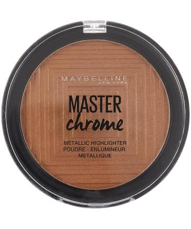 Maybelline Master Chrome Highlighting Powder 150 Molten Bronze 8g - Shimmer with Radiant Glow - Buy Online on SooperMarket.com