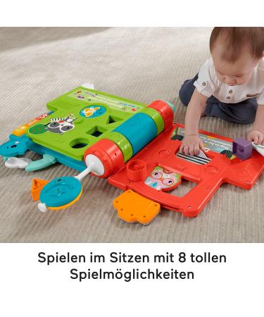 Fisher-Price HCL07 Giant Seat & Standing Adventure Book | Educational Electronic Toy for Babies & Toddlers (6+ Months) - Shop Now! - Buy Online on SooperMarket.com