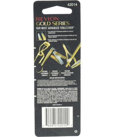 Revlon Gold Series Slant Tweezer - Precision Eyebrow Shaping Tool - Buy Online on SooperMarket.com